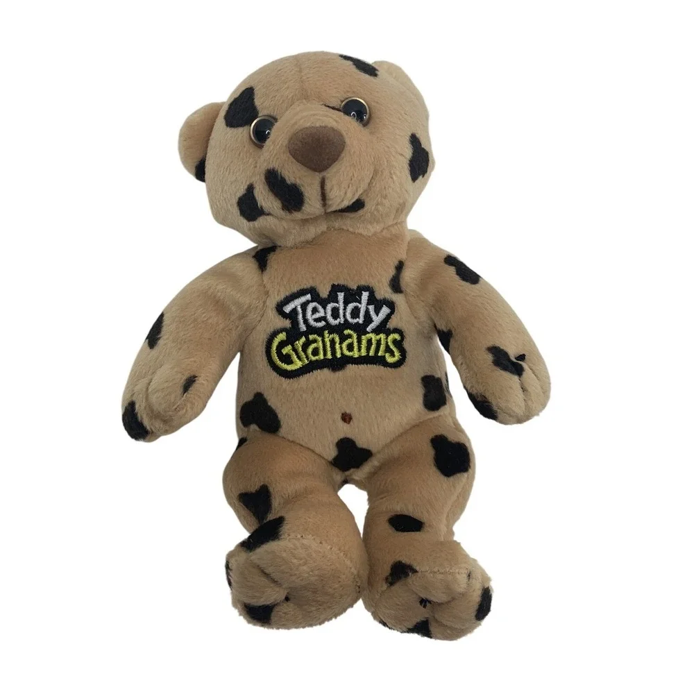 Teddy Grahams Plush Bear Set Spicey Cinnamon Chocolate Chip Creature Comforts